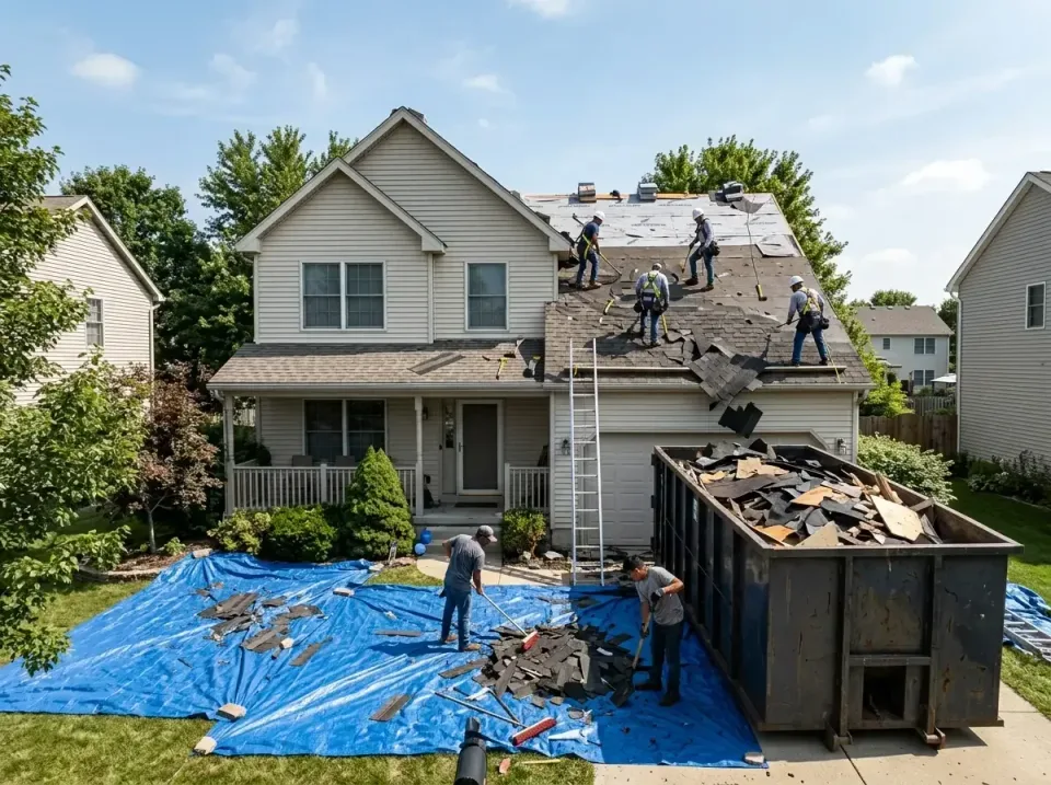 roof-replacement-debris-remova-004 — frequently asked questions, Cheapest Dumpster Rentals in Chickamauga, GA